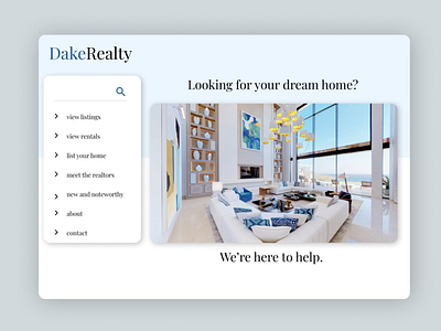 DakeRealty -  30DaysofWebDesign