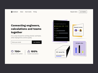 Constuct - Landing page
