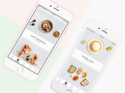 Recipe Application by Kristofor Cheban for Wimble on Dribbble