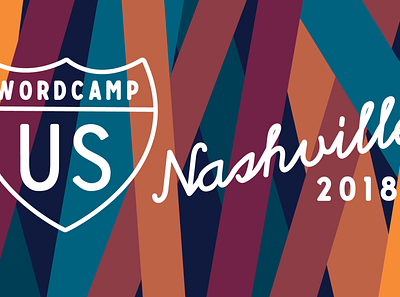 WordCamp US Nashville 2018 illustration logo wordcamp