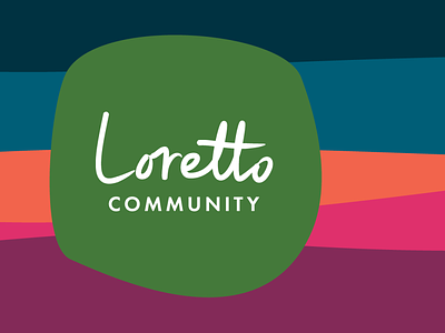 Loretto Community identiy branding identity logo non profit