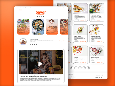 Food Blog | Web Design