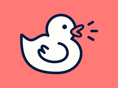 Duckie Alarm design duck illustration vector