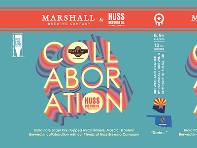Collaboration Beer Label