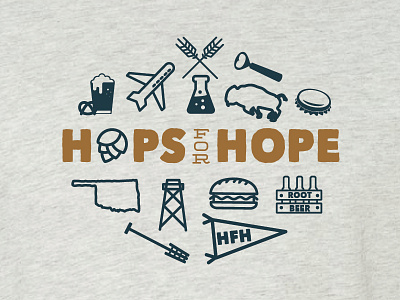 Hops For Hope Shirt 2017