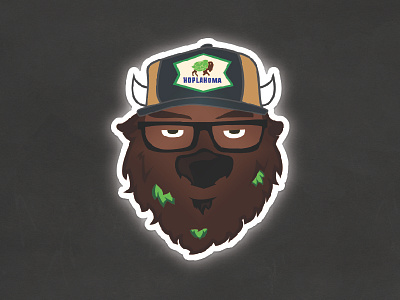 Hoppalo Brewer beard beer geek brewer buffalo glasses hophead trucker hat