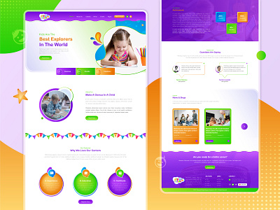 Kid s Zone Landing Page