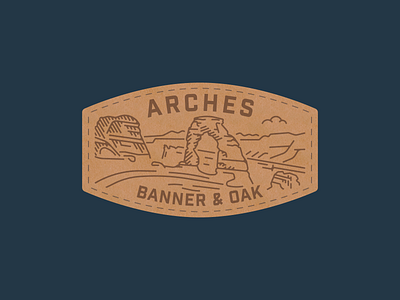 Arches Banner & Oak Patch