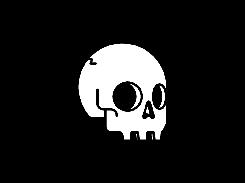 Skull by Tyler Carmical on Dribbble