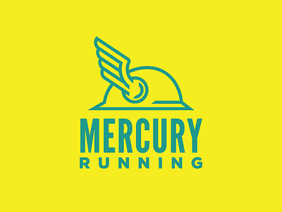 Mercury Running logo running sport