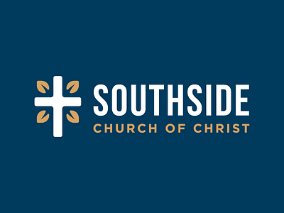 Southside Church of Christ church cross logo