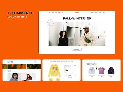 E-commerce website of clothing shop Daily UI #012 clothing concept daily ui dailyui ecommerce figma kyiv ui ukraine web webdesign website
