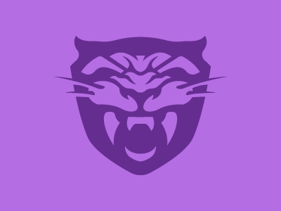 Big Cat animal big cat cat lion logo panther shield