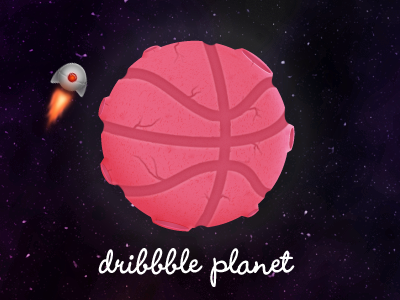 Dribbble planet