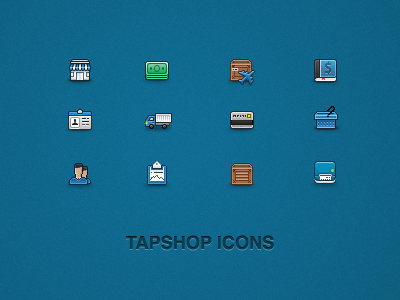 Tapshop icons icons shop shopping tapshop