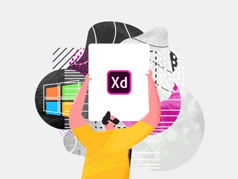 Avocode + Adobe XD for Windows adobe animation avocode illustration windows xd