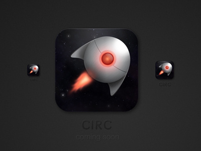 Icon CIRC circ icon ios iphone muflon rocket space spaceship