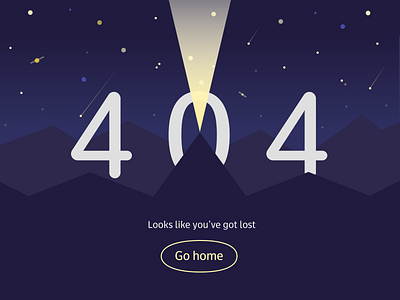 404 page dailyui dailyuichallenge design ui web
