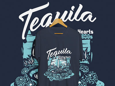 Tequila freelancer logo social club t shirt t shirt design tequila