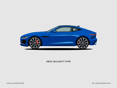 Car Illustration 01 | NEW JAGUAR F-TYPE