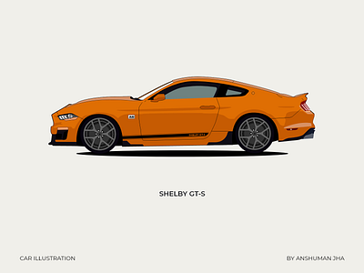 Car Illustration 03 | SHELBY GT-S