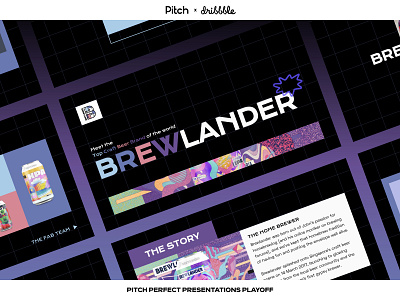 Pitch x Dribbble x Brewlander