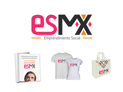 ESMX brand brand identity branding entrepreneur social social entrepreneurship work