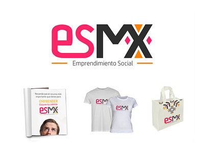 ESMX brand brand identity branding entrepreneur social social entrepreneurship work