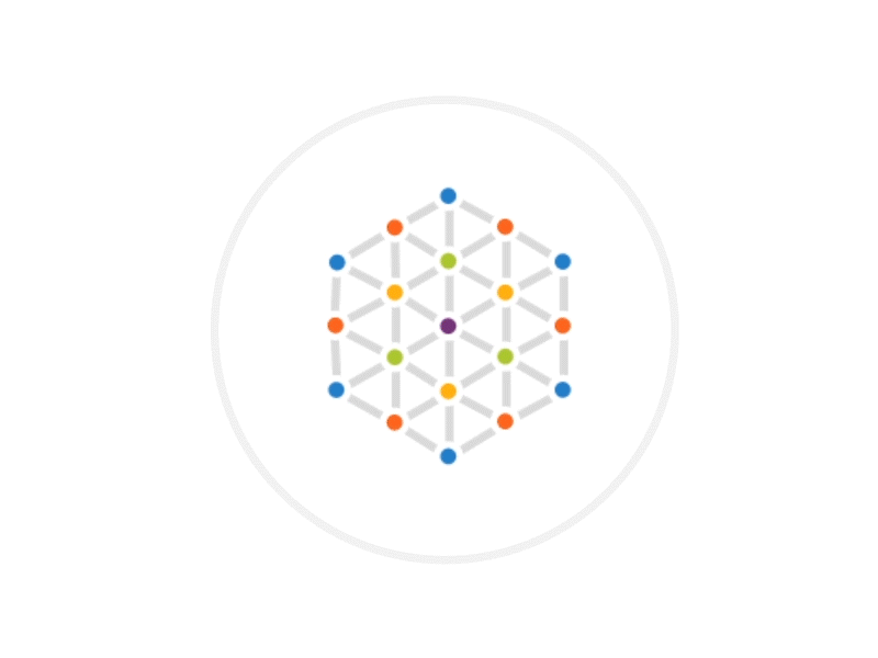 Radius Intelligence Cloud Icons Animated cloud radius motion graphics after effects animation
