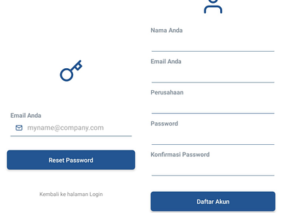 Registration and login