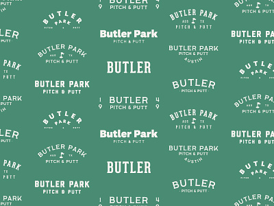 Butler Logos for Review branding branding and identity design female designers golf identity identity design process type typography