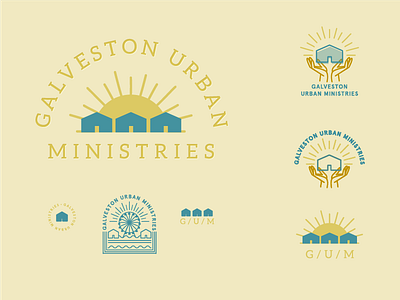 G.U.M. Student Trip Graphic 01 church design galveston illustration ministry service sun