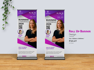 Roll Up Banner advertising banner banner ads brand identity branding business business flyer corporate corporate flyer design flyer design logo magazine design print