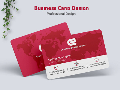 Business Card Design advertising brand identity branding business corporate corporate branding corporate design corporate identity creative design design flat logo minimalist print design