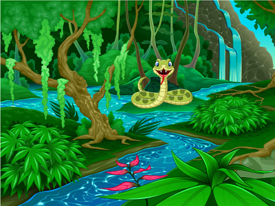 Jungle snake