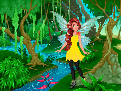 A Jungle Fairy