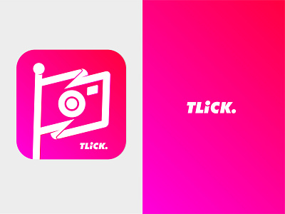 TLICK. app appstore brand design brand identity branding google play location logo logodesign meet sns social network socialmedia travel