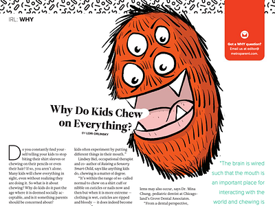 Metroparent Magazine - Illustration