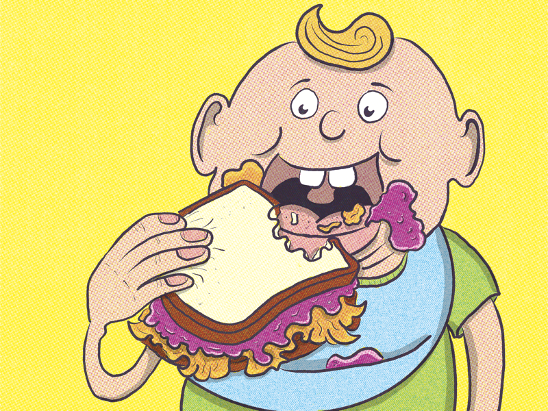 Pb & J by Brent Mosser on Dribbble