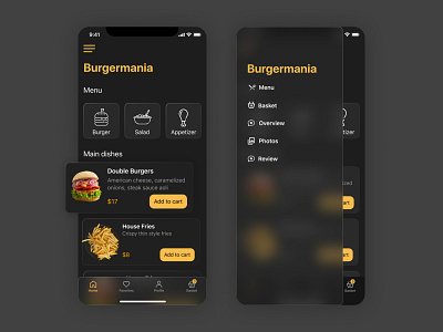 Food Delivery App app design mobile app mobile app design ui ux