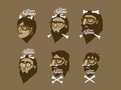 Icon (Domo Sapiens) beard icon nerds smart