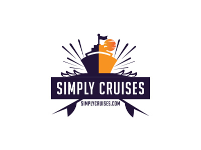 Simply Cruise Travel Agency Logo business