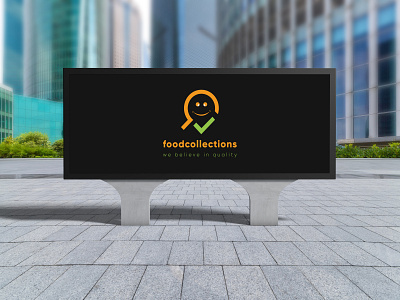 Food finder logo design