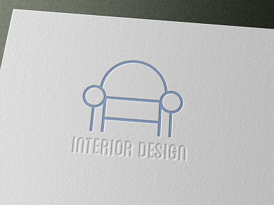 Interior design logo design furniture home interiror logo