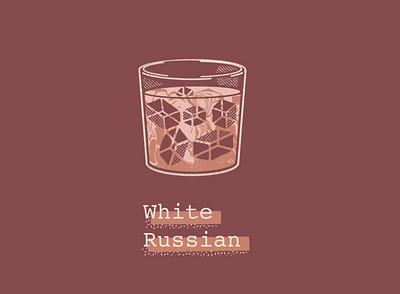 White Russian cocktail cocktails coctailillustration dailyillustration day6 digitalart digitalartist digitalartists digitalillustration illustration illustrationart illustrationartist illustrationartists procreate procreateart truegrittexturesupply white russian cocktail