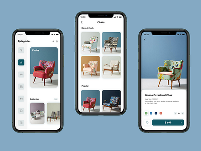 Furniture Modern App Design