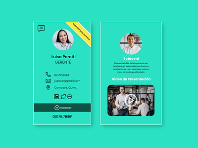 Professional Network App. UI Design app ui