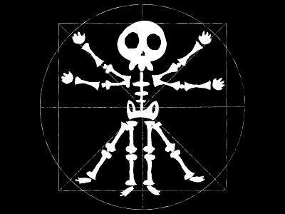 vitruvian skeleton bones simple skeleton skull vitruvian vitruvian man