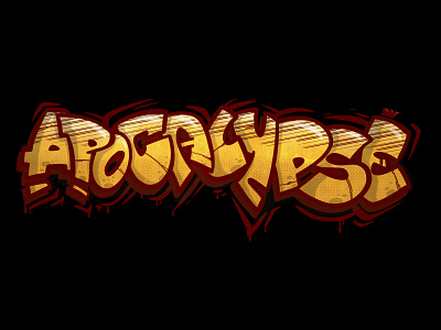 apocalypse apocalypse city colors graffiti lettering streetart text typogaphy