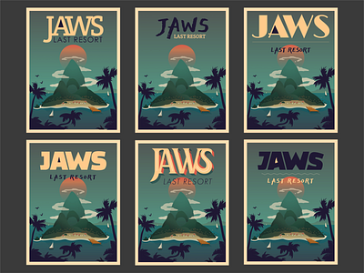 Jaws: Last Resort poster designs